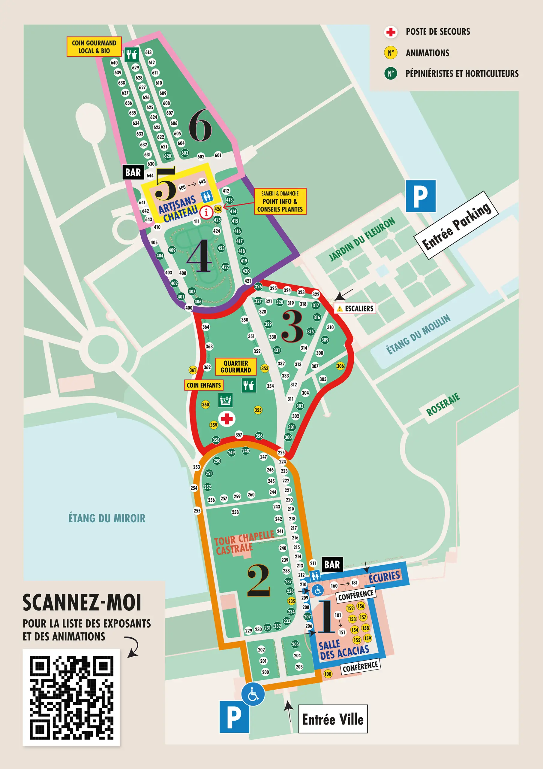 plan du parc 2025